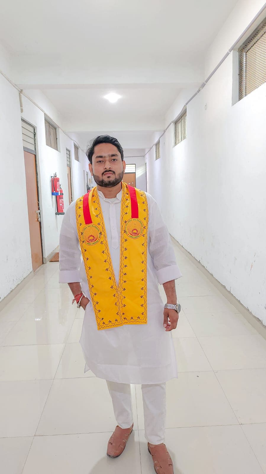 Namamisham Pathak, Co-Founder of Namami Spiritual Yatra